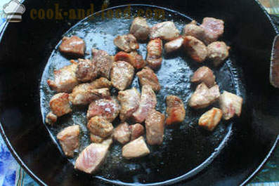 Рецепт купус са месом и пасуља