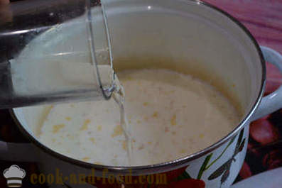 Како да се пече у рерни у бундеве каша - корак по корак рецепту