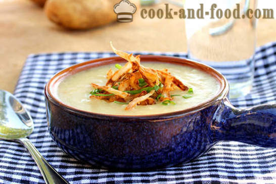 Кромпир супа са белим луком