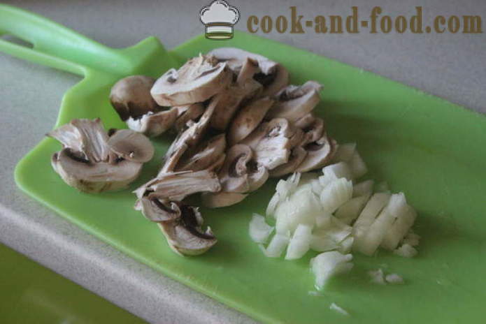 Закарпатија супа од белих печурака - како да кува супу са беле печурке укусно, са корак по корак рецептури фотографије