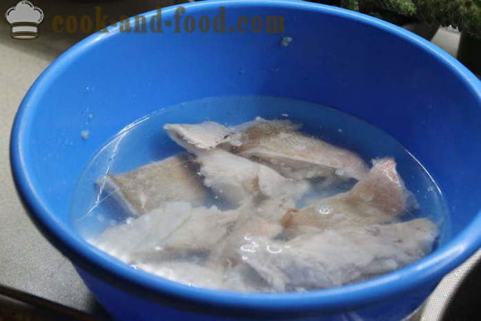 Риба маринирани у сирћету са луком и клеке - како да кува маринирани рибу код куће, корак по корак рецептури фотографије