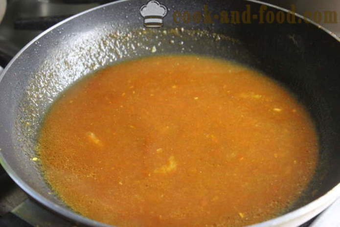 Митболи Пилетина - како да кува ћуфте у сосу, корак по корак фото-рецепт сосу митболов