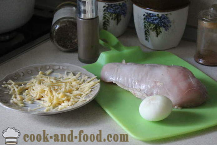 Јуици пљескавице млевеног пилећег - како направити котлети тендера пилеће бело месо, корак по корак рецептури фотографије