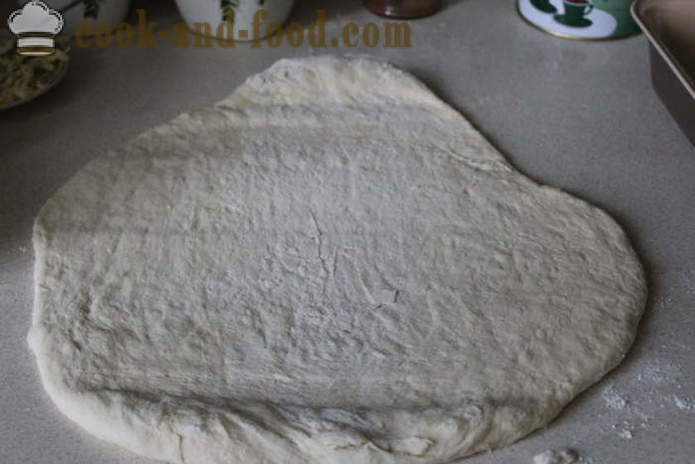 Домаћи сир хлеб са зачинским биљем - корак по корак сиром хлеб рецепт у рерни, са фотографијама