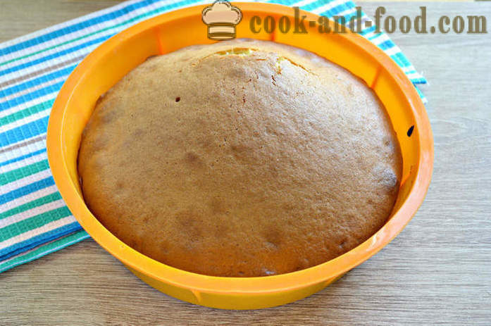 Згуснут кајсија торта на кефир - једноставан и брз, како да се пече кајсија пита у рерни, са корак по корак рецептури фотографије