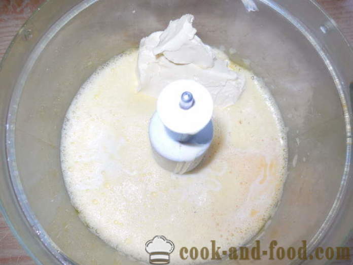 Једноставна кекс на кондензовано млеко у рерни - како да се пече колаче на кондензовано млеко, корак по корак рецептури фотографије