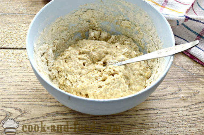 Укусно тесто за колаче и пите у рерни - Како направити тесто квасца из целог пшеничног брашна, посхаговіи рецепт са сликом