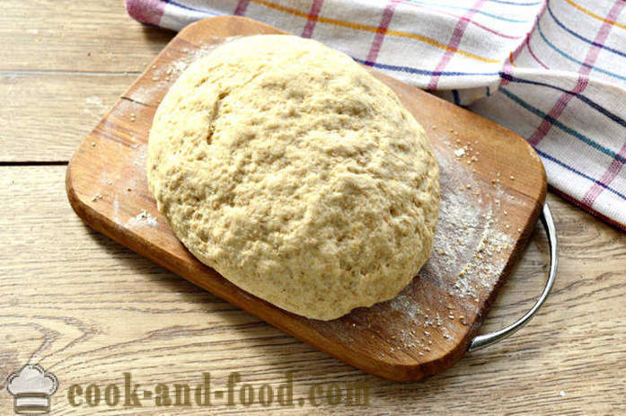Укусно тесто за колаче и пите у рерни - Како направити тесто квасца из целог пшеничног брашна, посхаговіи рецепт са сликом