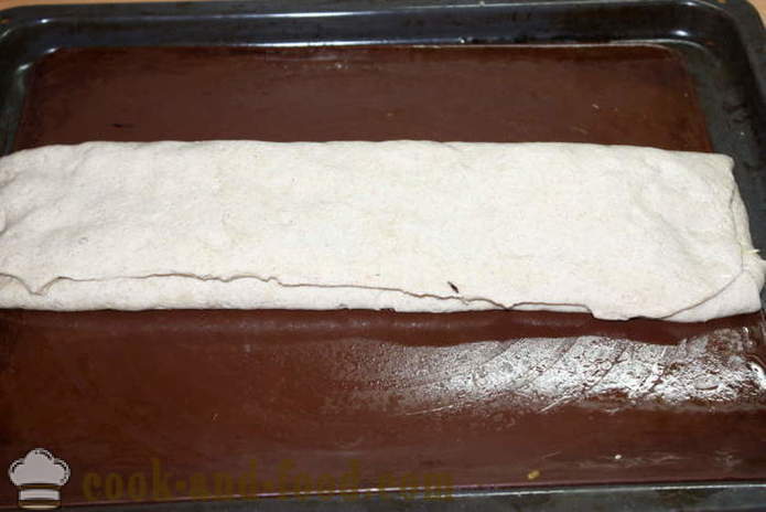 Интегралног хлеба са семена сунцокрета из бундеве - како би хлеб од целог пшеничног брашна у рерни, са корак по корак рецептури фотографије