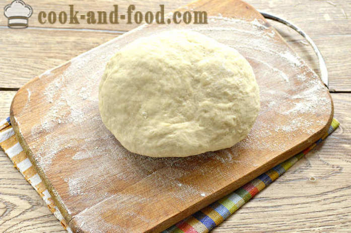 Рапид Леан тесто на сува пита квасца - како да припреми леан тесто за пите, корак по корак рецептури фотографије