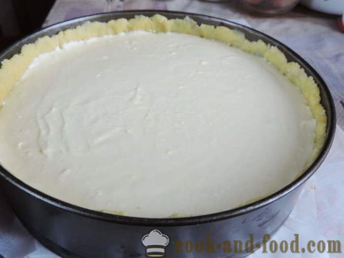 Домаћа сира са сиром на прхко тесто - Како направити сира код куће, корак по корак рецептури фотографије