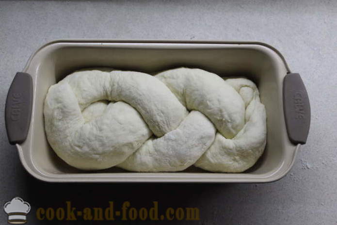 Печени квасца хлеб са маслинама и паприке - како да се пече италијански хлеб у рерни, са корак по корак рецептури фотографије