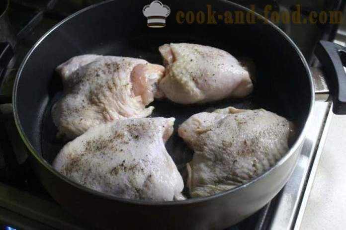 Цхакхокхбили Пилетина у грузијском - како да кува цхакхокхбили код куће, корак по корак, фото-рецепт