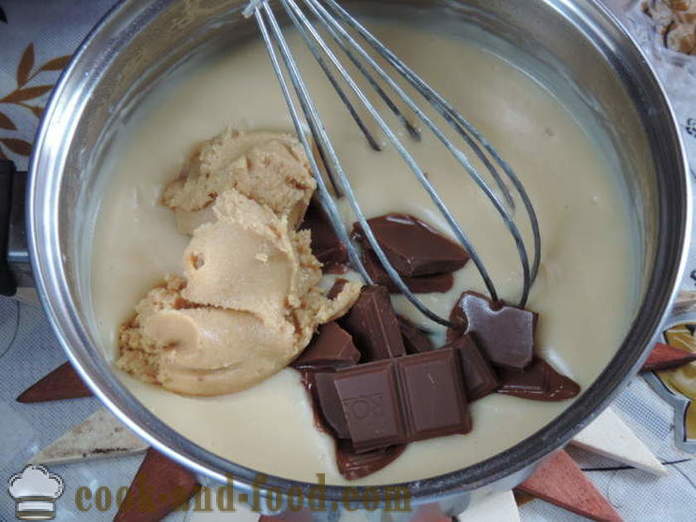 Домаћи сладолед са скроба млека и павлаке - како би домаће сладолед без јаја, корак по корак рецептури фотографије