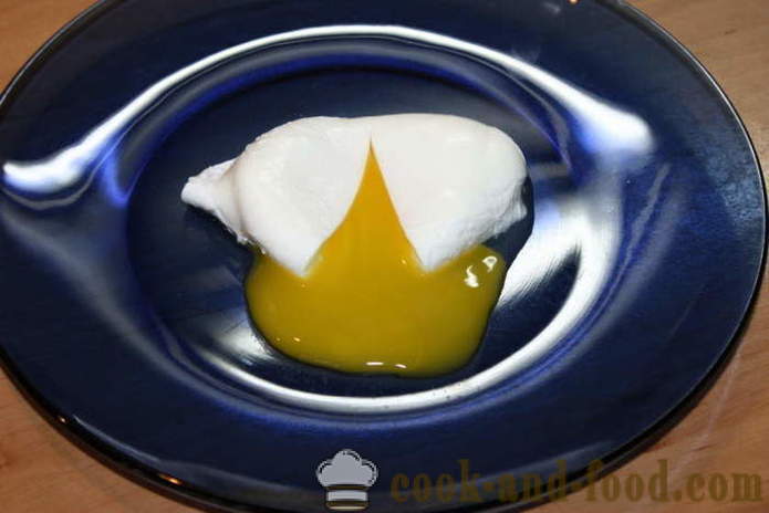 Јаје кувана у води - како да кува тврдо кувано јаје код куће, корак по корак рецептури фотографије