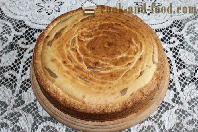 Домаћа торта Зебра у италијански - како направити торту Зебра, корак по корак рецептури фотографије