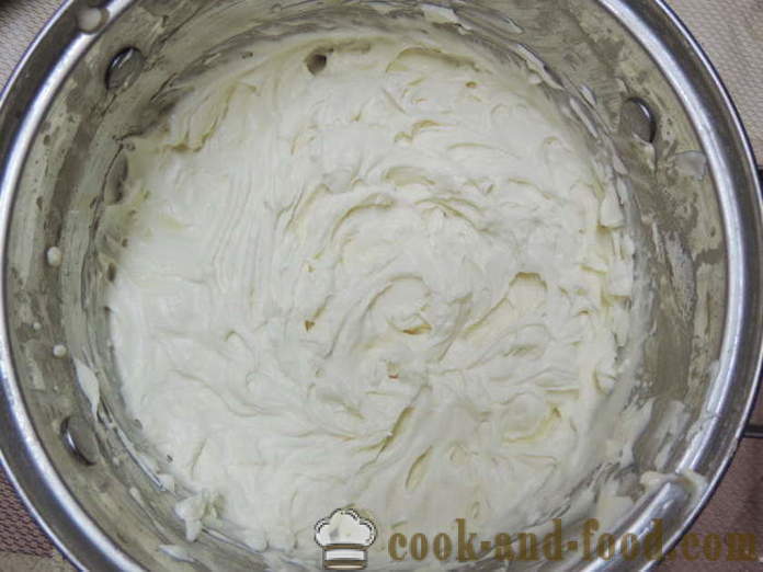 Лимун пудинг са скроба - како да кува домаће крем са лимуном, са корак по корак рецептури фотографије
