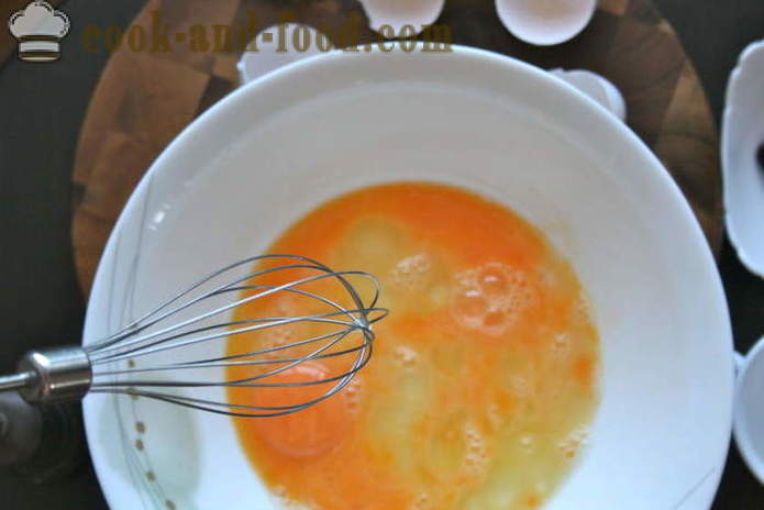 Омлетние палачинке - како направити јапански омлет, корак по корак рецептури фотографије