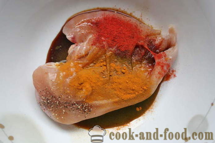 Укусна кускус са пилетином рецепт - како да кува цоусцоус у тигању, са корак по корак рецептури фотографије