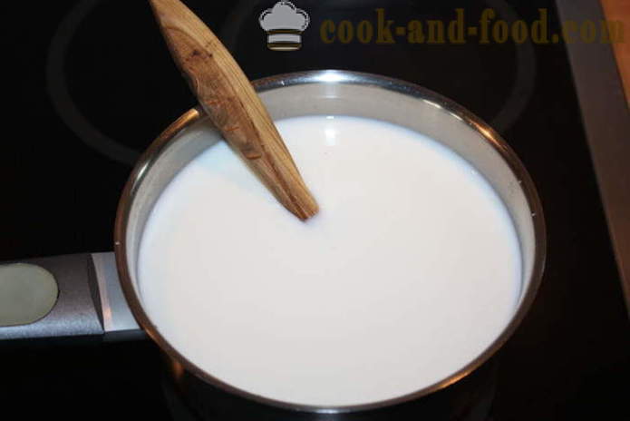 Млеко кашица од сагоа - како да кувају кашу од Саго укусно, са корак по корак рецептури фотографије