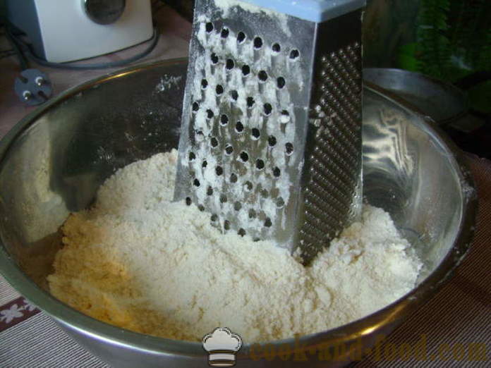 Соцхники са сиром од прхко тесто - како да кува соцхники са сиром код куће, корак по корак рецептури фотографије