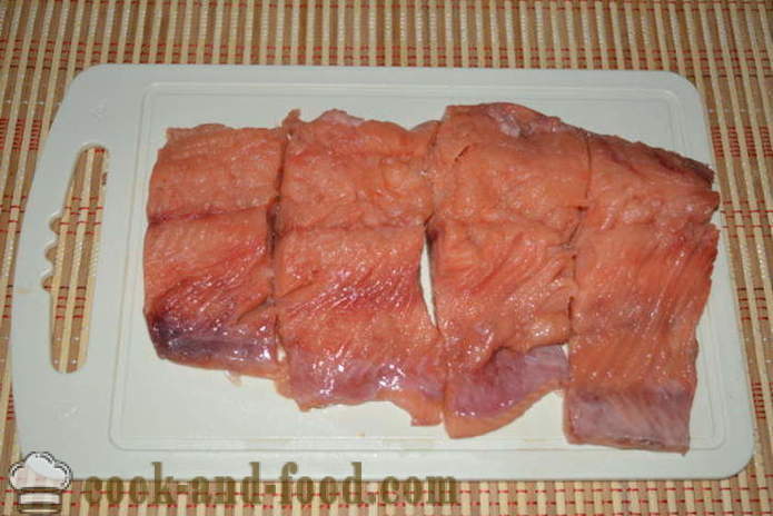 Укусна риба пржена у тесту - како да кува рибу у тесто у плех, корак по корак рецептури фотографије