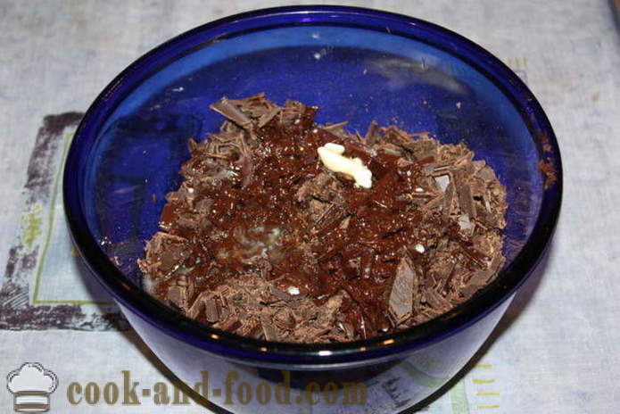 Домаћи чоколадни тартуфи - како да тартуфи бомбоне код куће, корак по корак рецептури фотографије