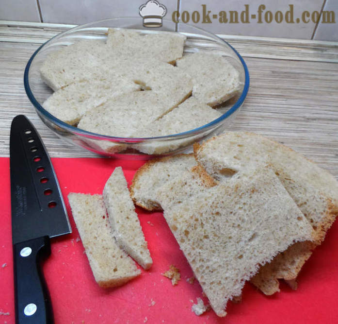Сир торте тврдог хлеба - како да кува сира колач у тигању, корак по корак рецептури фотографије