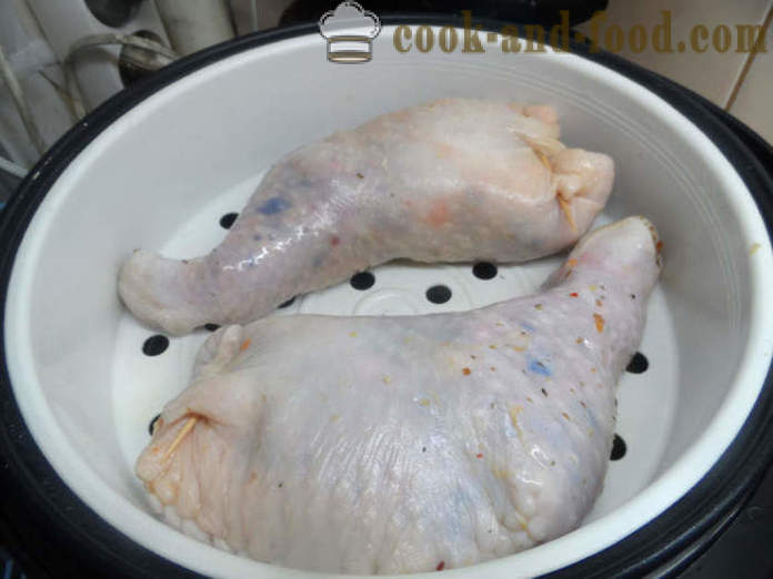 Пуњени пилећи ноге - како да кува Пуњени пилећи ноге, корак по корак рецептури фотографије