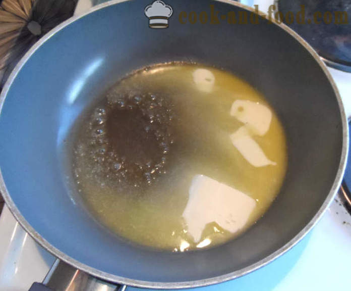 Печени кромпир пуњене са гљивама и сиром - како да кува кромпир пуњене са гљивама, корак по корак рецептури фотографије