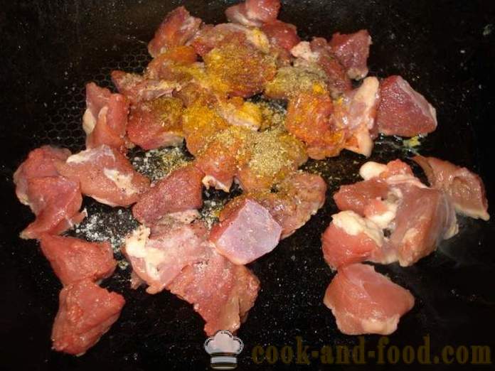 Схаварма у пита са кинеског купуса и говеђег меса - како да кува схаварма у пита кући, корак по корак рецептури фотографије