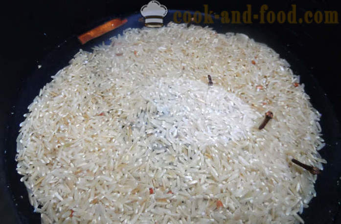 Цхристмас соцхиво пиринач - како да кува соцхиво на Бадње вече, корак по корак рецептури фотографије