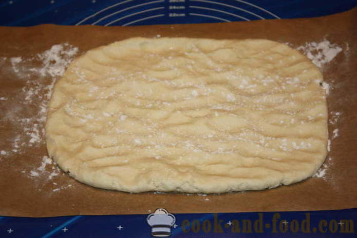 Лиснато лиснато тесто у журби - како би лиснато тесто без квасца брзо, корак по корак рецептури са Пхот