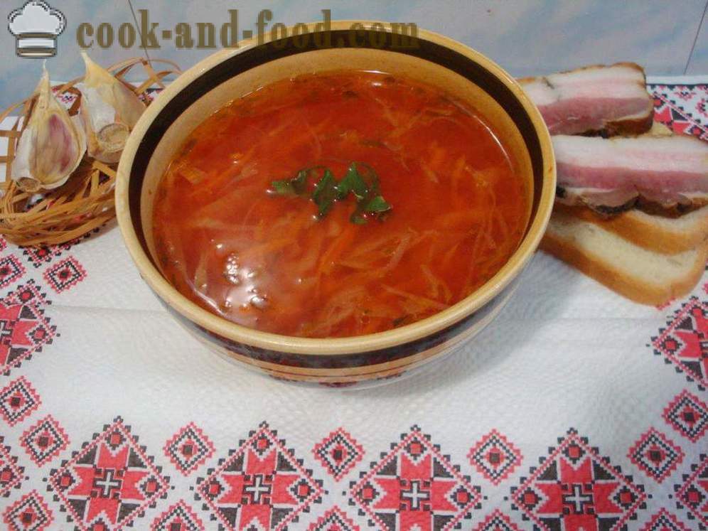Цлассиц супа од поврћа - како да кува супу од поврћа, корак по корак рецептури фотографије