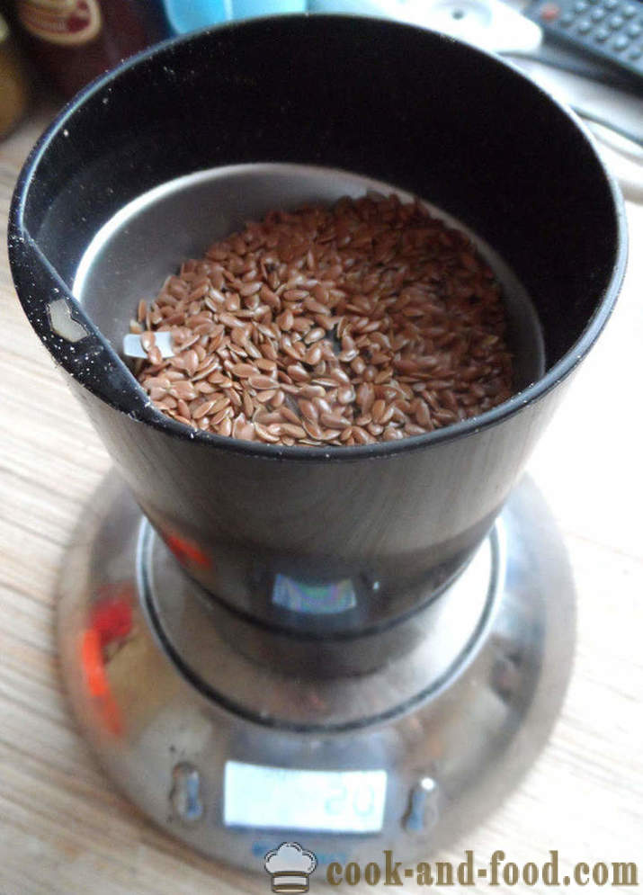 Пречишћавање ланеног семена - како скухати Семе лана и једу, рецепт с фото