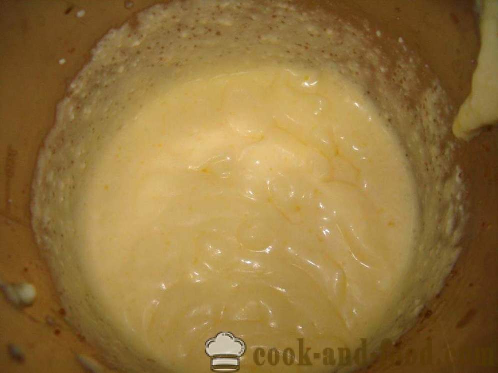Десерт од сира са желатина - како би сира и желе десерт, корак по корак рецептури фотографије