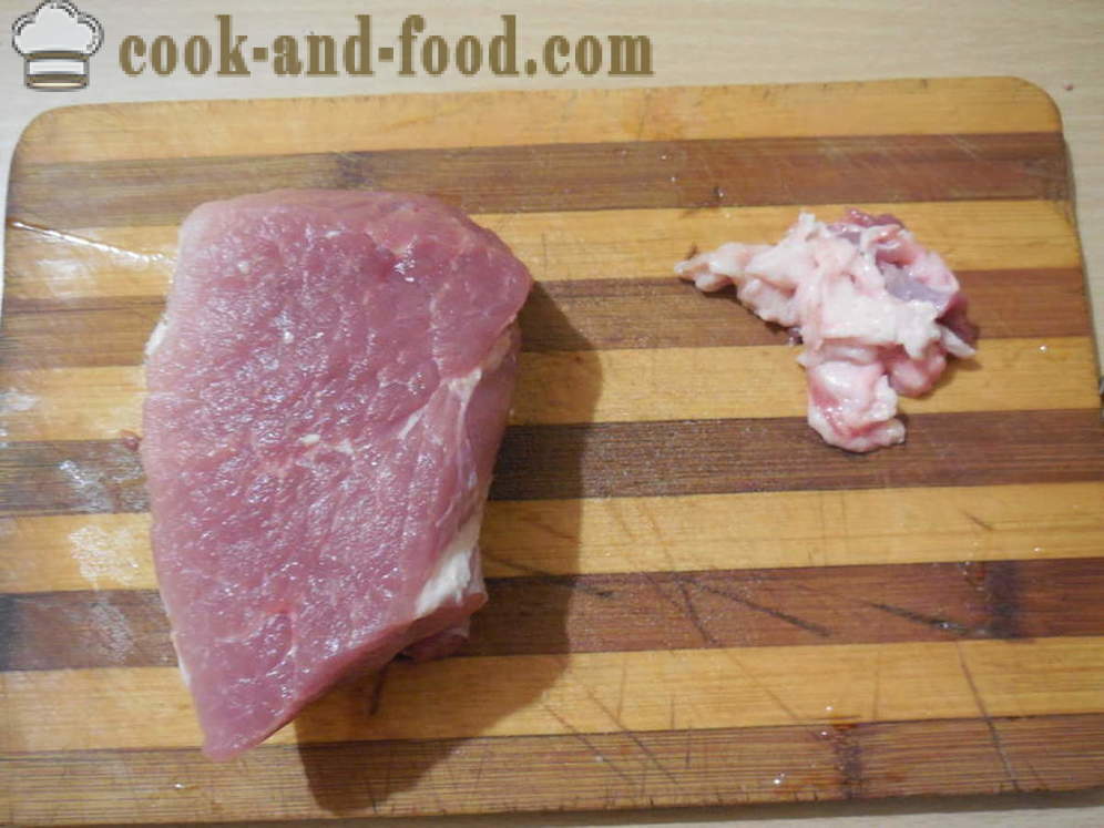 Печени кромпир са месом и поврћем - како да кува гулаш од кромпира са месом у мултиварка, корак по корак рецептури фотографије