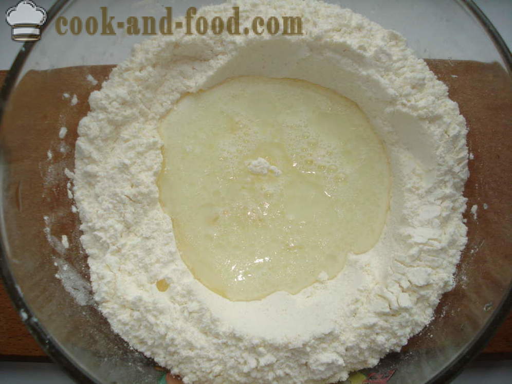 Цхеесецаке са теста у рерни - како да кува сира са сиром, корак по корак рецептури фотографије