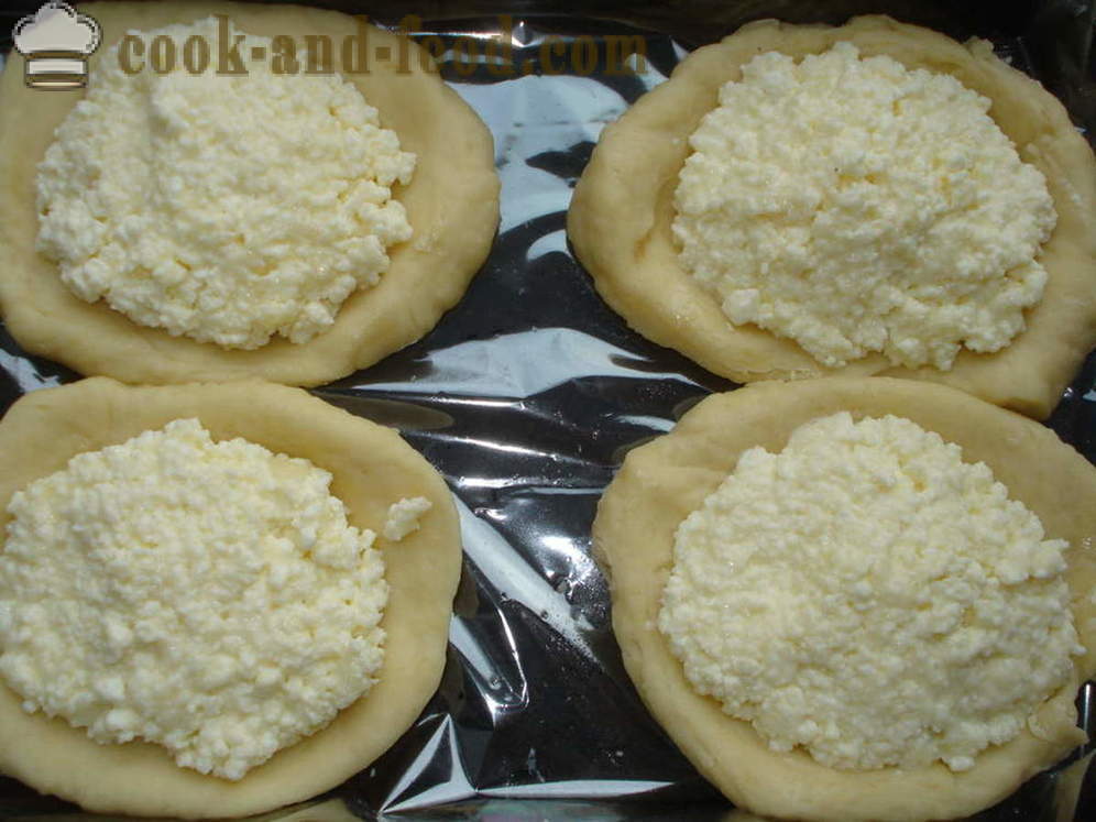 Цхеесецаке са теста у рерни - како да кува сира са сиром, корак по корак рецептури фотографије