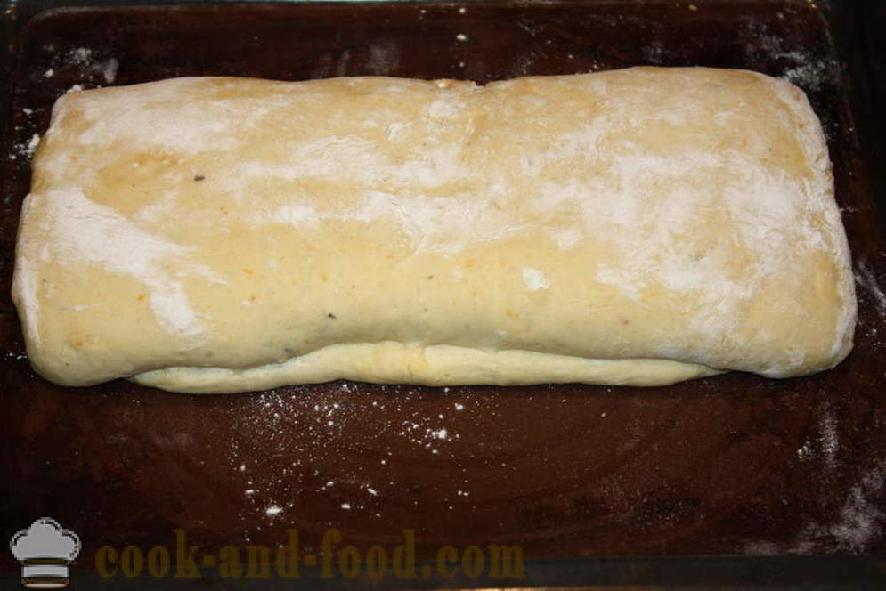 Домаћи бундеве хлеб - како да се пече хлеб са бундевом у рерни, са корак по корак рецептури фотографије