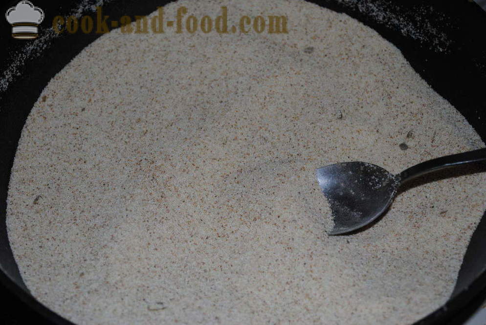 Халва од семена сунцокрета - корак по корак, како да халва од семена сунцокрета код куће, рецепт са сликом