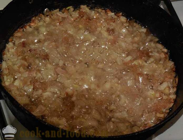 Козак супа цицвара од проса - како да кува кашу код куће - корак по корак рецептури фотографије