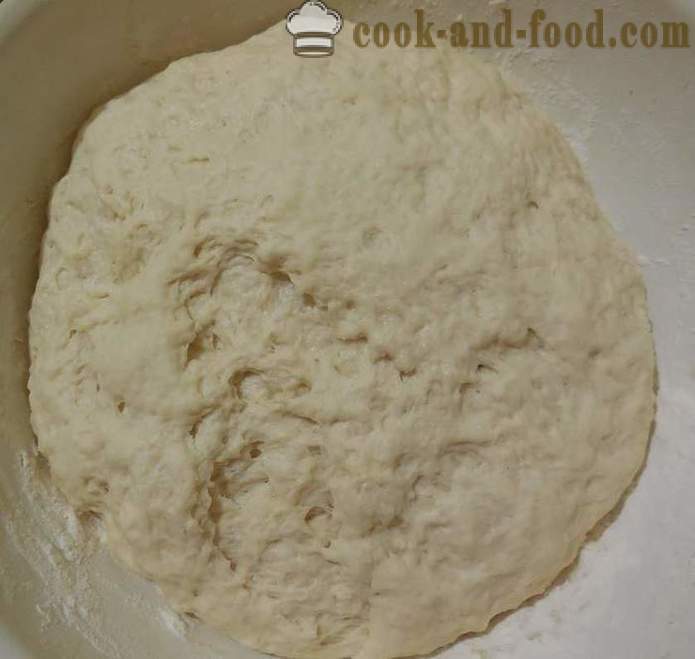 Како печете хлеб, сенф код куће - укусну домаћу хлеб у рерни - корак по корак рецептури фотографије