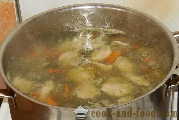 Супа од поврћа са кнедлама - како да кува супу са кнедлама - рецепт Бакин са корак по корак фотографијама