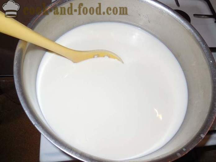 Како направити домаће сира од млека - једноставан рецепт и корак по корак фото