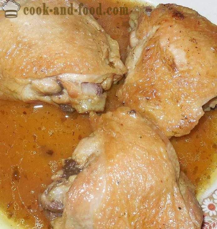 Пилећи бутине у мултиварка у слатко киселом сосу - рецепт с фото кухати сос са пилетином у мултиварка