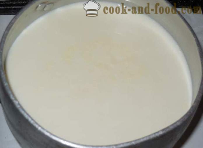 Укусна пиринач каша са млеком и водом у тигању: течност и класична (дебљине) - корак по корак рецептури са фотографијама како да кува пиринач паленту са млеком
