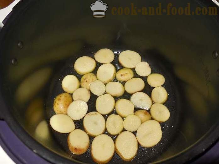 Поврћа тепсија са печуркама и кромпира у мултиварка - како да кувају поврћа касеролу - рецепт с фото - корак по корак