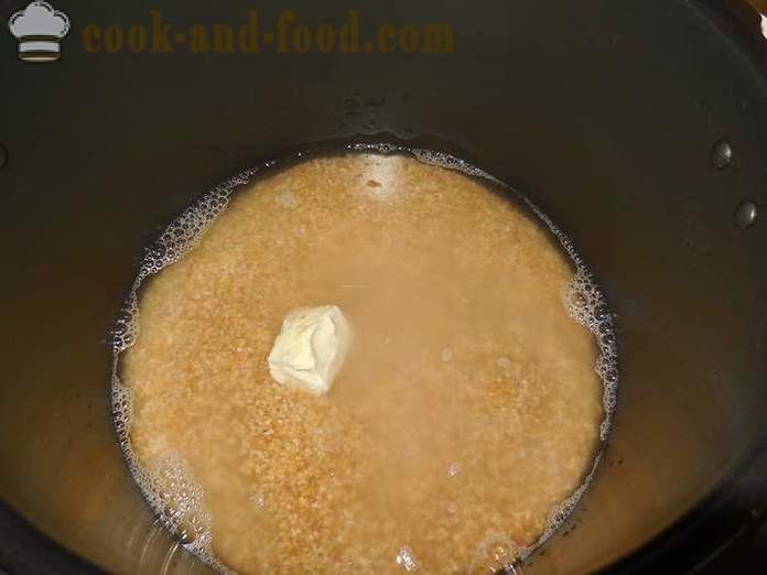 Лоосе пшеница каша на води у мултиварка - како скухати пшенице кашу на води - рецепт с фото