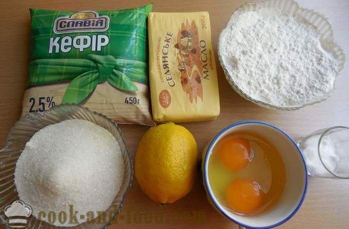 Лимун Ускрс колач без квасца мултиварка - једноставно корак по корак рецепту са фотографијама на јогурт торта